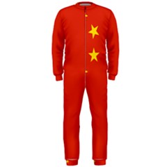 China Flag Onepiece Jumpsuit (men) 