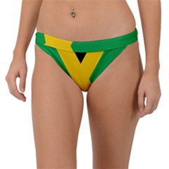 Jamaica Flag Band Bikini Bottom by FlagGallery