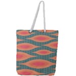 Background Non Seamless Pattern Full Print Rope Handle Tote (Large)