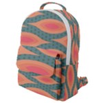 Background Non Seamless Pattern Flap Pocket Backpack (Small)