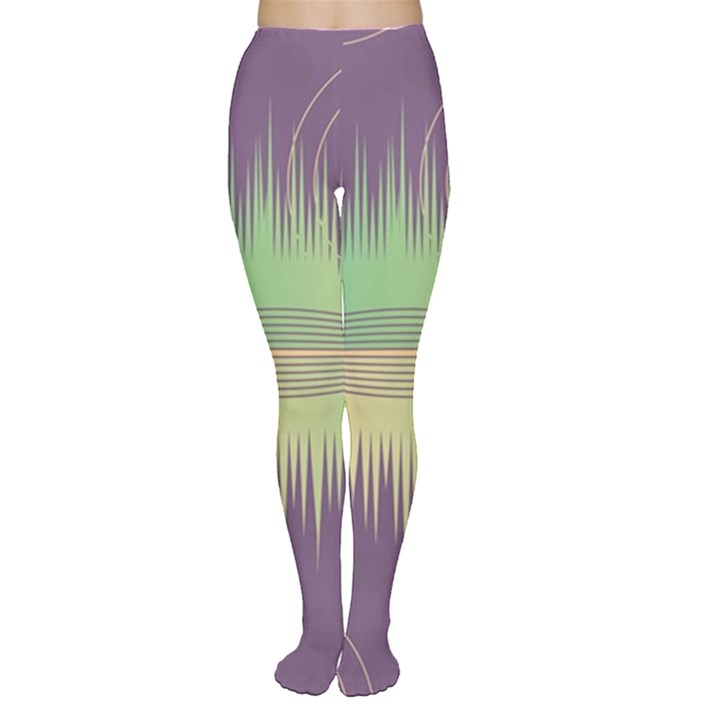 Background Abstract Non Seamless Tights