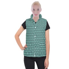 Texture Tissue Seamless Women s Button Up Vest by HermanTelo