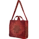 Elegant Decorative Celtic Knot Square Shoulder Tote Bag View1