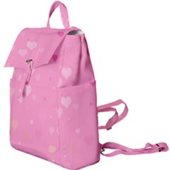 Pinkhearts Buckle Everyday Backpack by designsbyamerianna