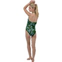 Greencamo1 Go with the Flow One Piece Swimsuit View2