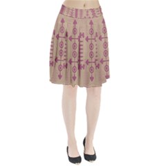 Background Non Seamless Pattern Pleated Skirt