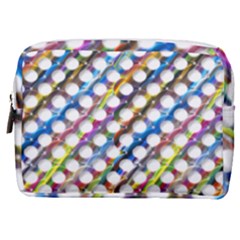 Rings Geometric Circles Random Make Up Pouch (medium) by HermanTelo