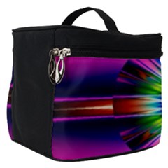 Abstract Art Fractal Creative Pink Make Up Travel Bag (small)