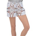 Artwork Fractal Allegory Art Floral Women s Velour Lounge Shorts View1