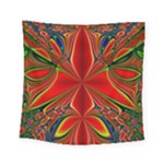 Abstract Abstract Art Fractal Square Tapestry (Small)