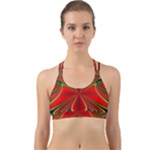 Abstract Abstract Art Fractal Back Web Sports Bra