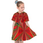 Abstract Abstract Art Fractal Kids  Sailor Dress