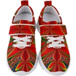 Abstract Abstract Art Fractal Kids  Velcro Strap Shoes