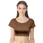 RBY-3-7 Short Sleeve Crop Top