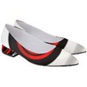 Star Black Red Button  Women s Low Heels View3