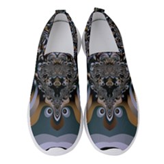 Fractal Art Artwork Design Women s Slip On Sneakers by Pakrebo