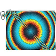 Art Artwork Fractal Digital Art Geometric Canvas Cosmetic Bag (xxxl) by Pakrebo