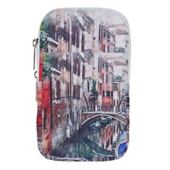 Venice Water Laguna Italy Waist Pouch (small) by Wegoenart