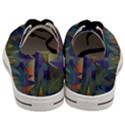 Mountains Abstract Mountain Range Men s Low Top Canvas Sneakers View4
