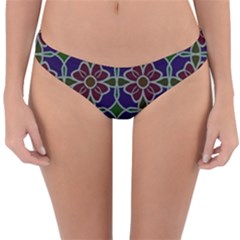 Must Have Flowers Reversible Hipster Bikini Bottoms by WensdaiAmbrose