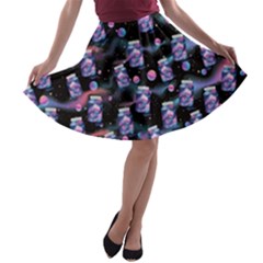 Space Galaxy A-line Skater Skirt