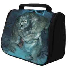 Aweome Troll With Skulls In The Night Full Print Travel Pouch (big) by FantasyWorld7