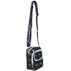 King And Queen Shoulder Strap Belt Bag by Mezalola