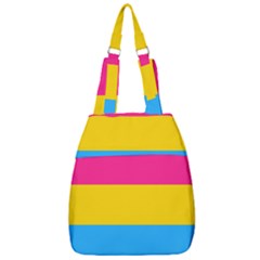 Pansexual Pride Flag Center Zip Backpack by lgbtnation