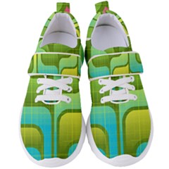 Background Color Texture Bright Women s Velcro Strap Shoes by Pakrebo