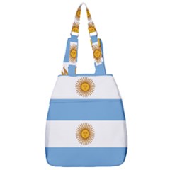 Argentina Flag Center Zip Backpack by FlagGallery