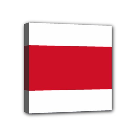 Costa Rica Flag Mini Canvas 4  X 4  (stretched) by FlagGallery