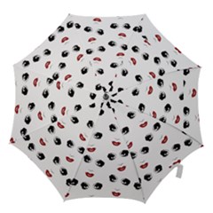 Bianca Del Rio Pattern Hook Handle Umbrellas (small) by Valentinaart