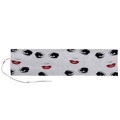 Bianca Del Rio Pattern Roll Up Canvas Pencil Holder (l) by Valentinaart