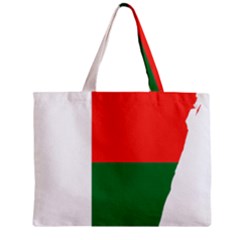 Madagascar Flag Map Geography Zipper Mini Tote Bag by Sapixe