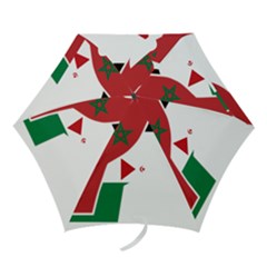 Western Sahara Flag Map Geography Mini Folding Umbrellas by Sapixe