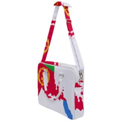 Eritrea Flag Map Geography Outline Cross Body Office Bag by Sapixe