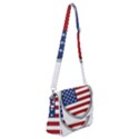 Flag Usa America American National Shoulder Bag with Back Zipper View1