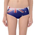 Australia Flag Country National Mid-Waist Bikini Bottoms View1