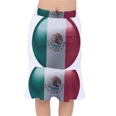 Flag Home Country National Symbol Short Mermaid Skirt by Sapixe