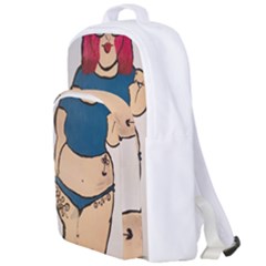 Sassy Double Compartment Backpack by Abigailbarryart