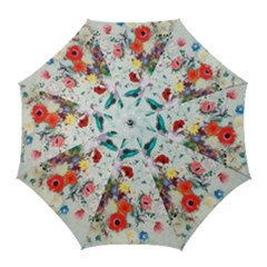 Floral Bouquet Golf Umbrellas by Sobalvarro