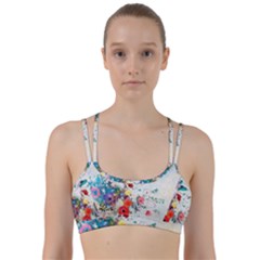 Floral Bouquet Line Them Up Sports Bra by Sobalvarro