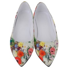 Floral Bouquet Women s Low Heels by Sobalvarro