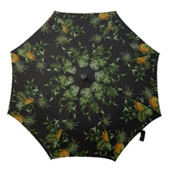 Pineapples Pattern Hook Handle Umbrellas (large) by Sobalvarro