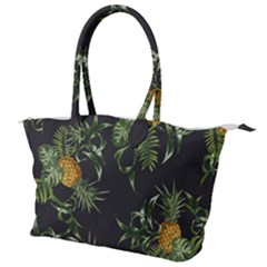 Pineapples Pattern Canvas Shoulder Bag by Sobalvarro