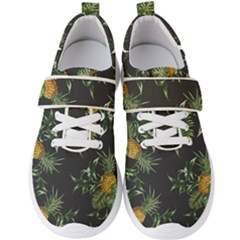 Pineapples Pattern Men s Velcro Strap Shoes by Sobalvarro
