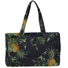 Pineapples Pattern Canvas Work Bag by Sobalvarro