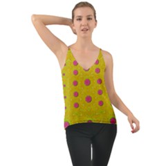 Bloom On In  The Sunshine Decorative Chiffon Cami by pepitasart