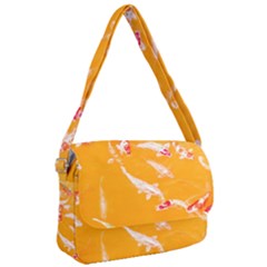 Koi Carp Scape Courier Bag by essentialimage