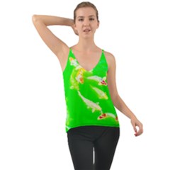 Koi Carp Scape Chiffon Cami by essentialimage